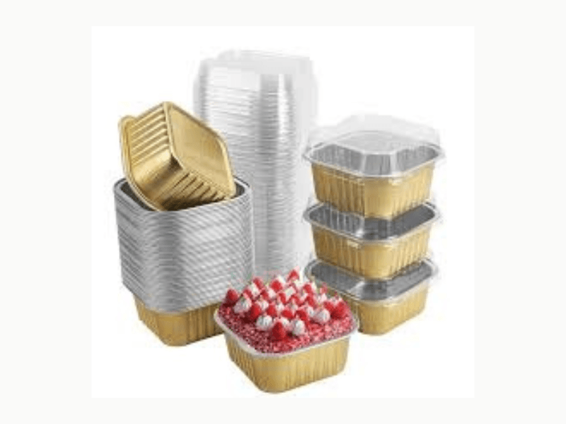 Rectangular Aluminum Containers